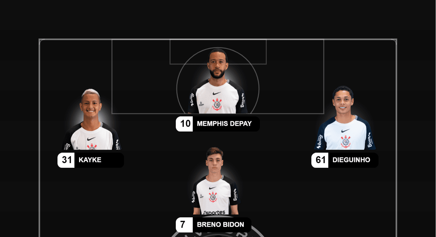 Minha escalação para decisão de hoje!