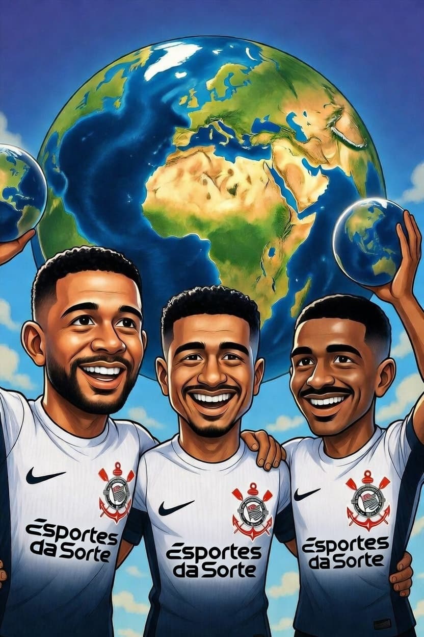 Plural, Popular e Global: O Corinthians 2026 e a força de um elenco sem fronteiras