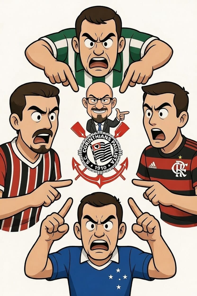 O preço do protagonismo: por que o gigante do povo chamado Corinthians incomoda tanto