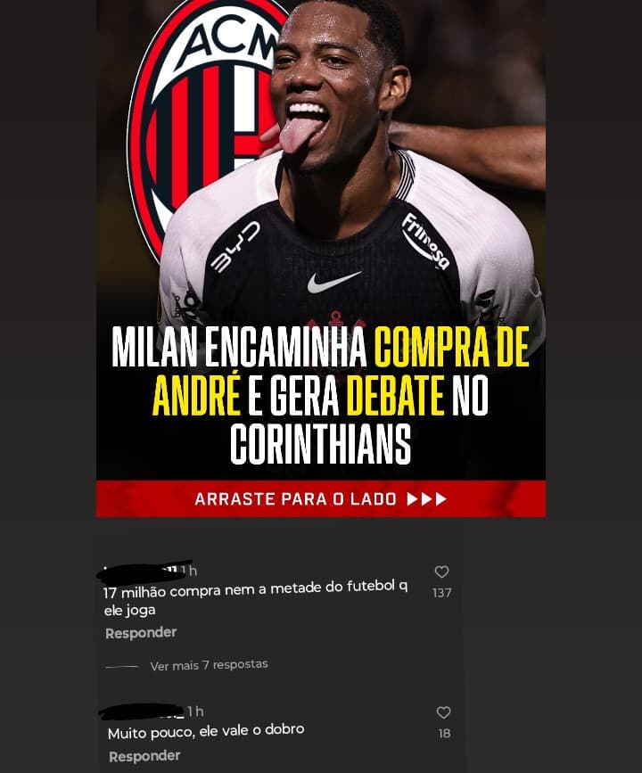 A comparação de André com Pogba, e a sua venda.