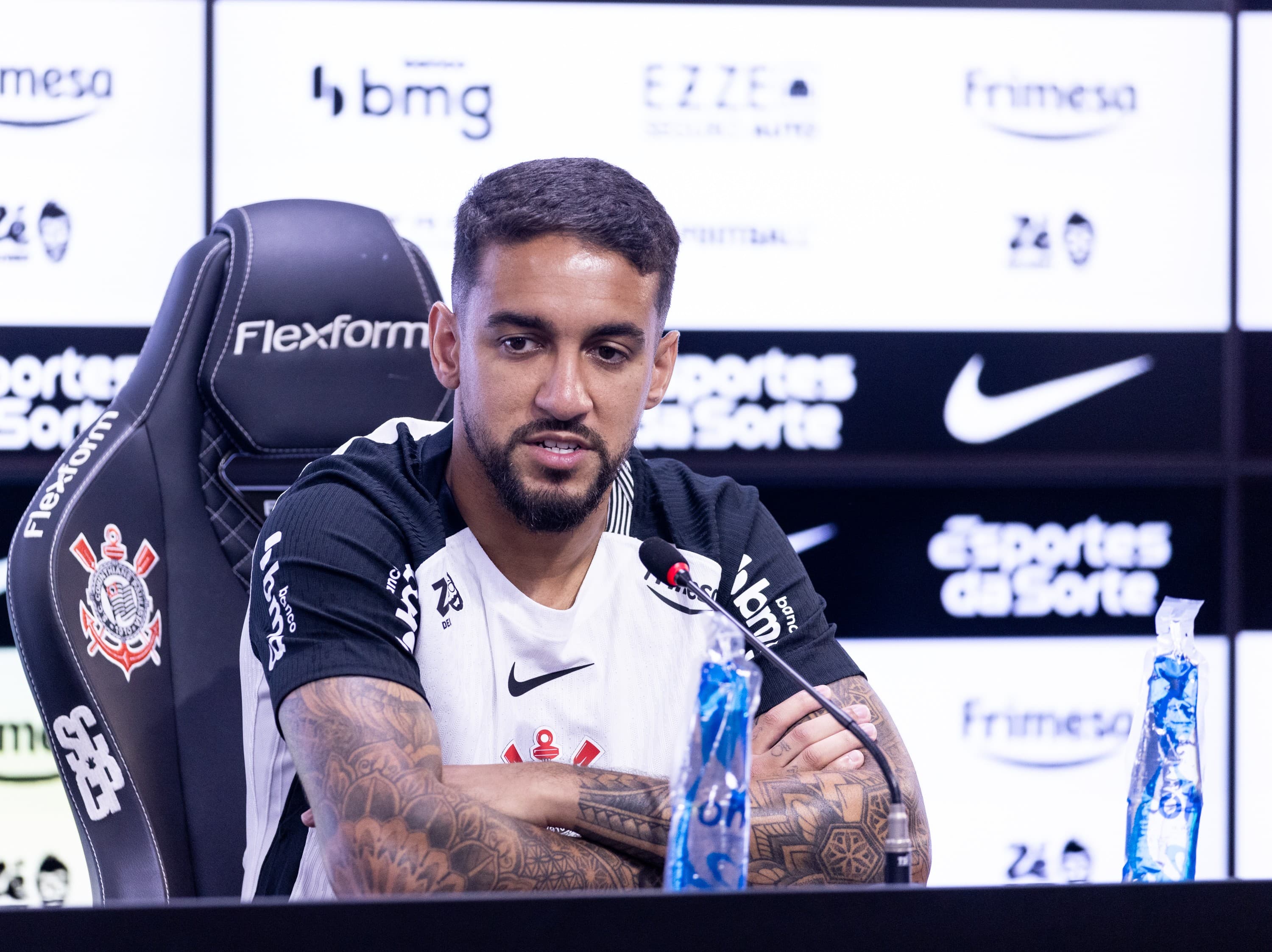 Mal chegou e já faz falta pro Corinthians